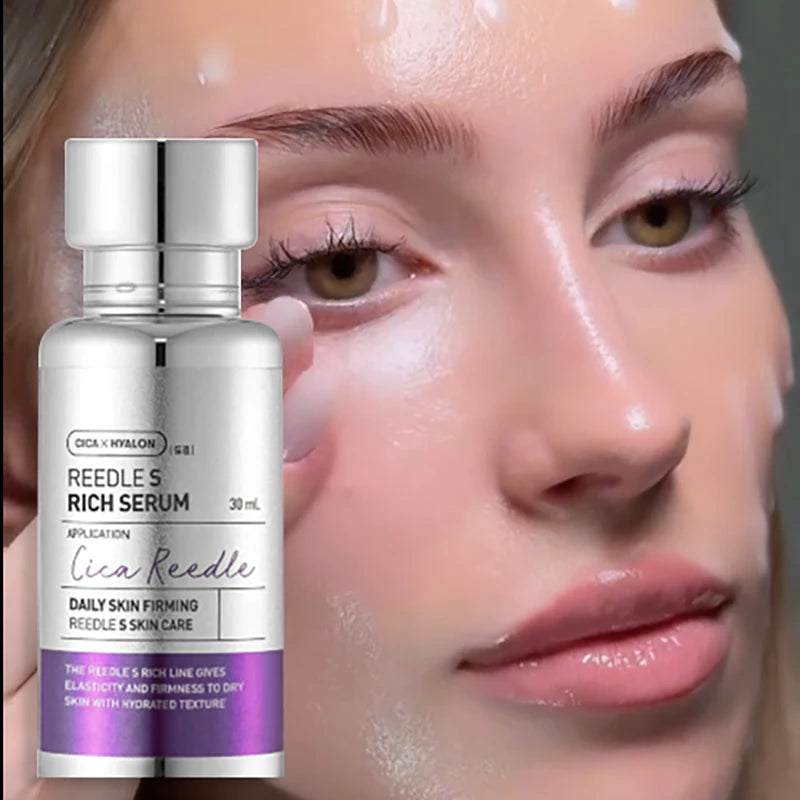 Korean Skincare CICA Reedles Rich Serum PDRN Collagen Essence Glow Set Moisturizing Hydrating Nourishing Face Care Lightweight