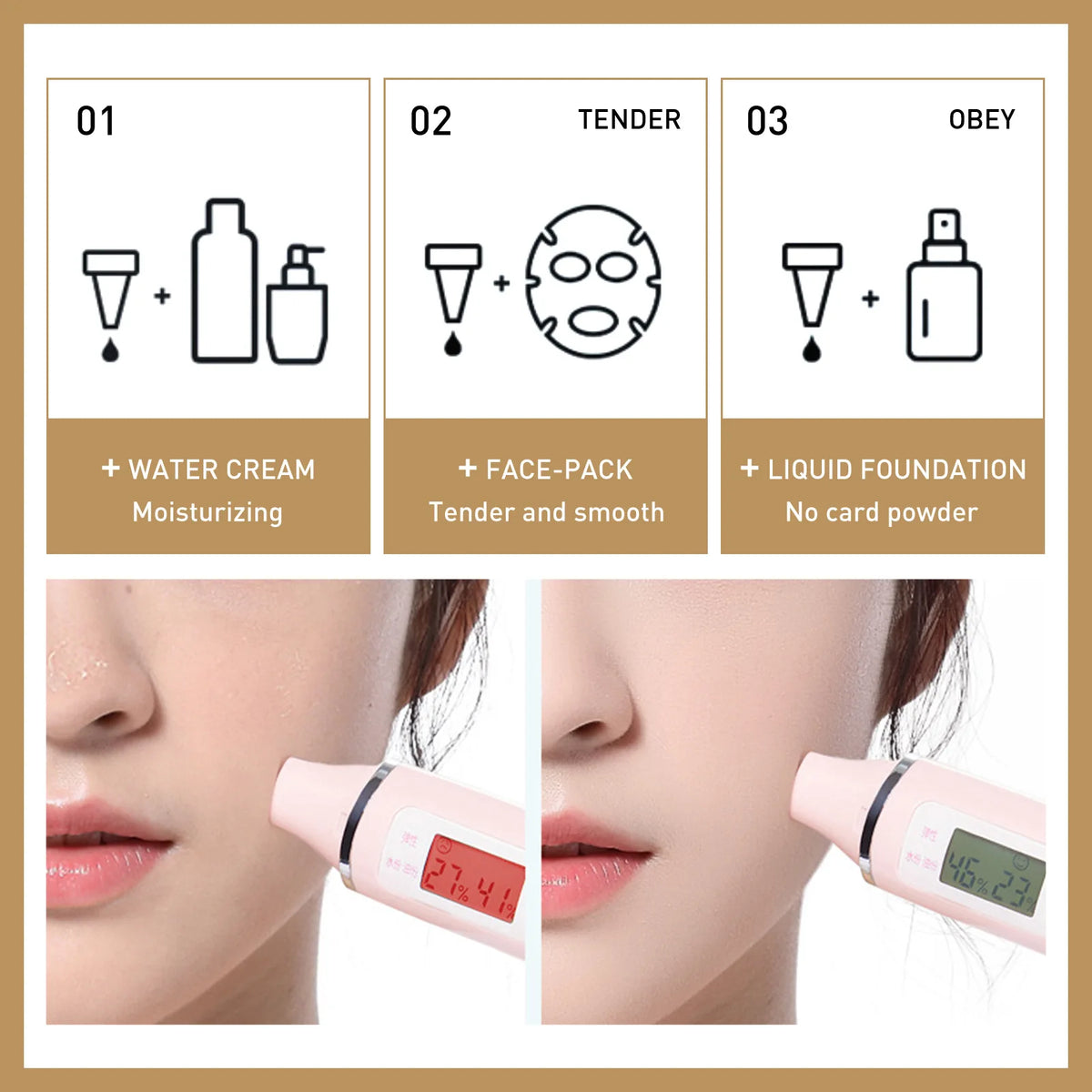 EELHOE Rice Toner Shrink Pores Oil Control Glow Skin Barrier Repair Care Niacinamide Deep Hydration Face Brightening Serum 150ml