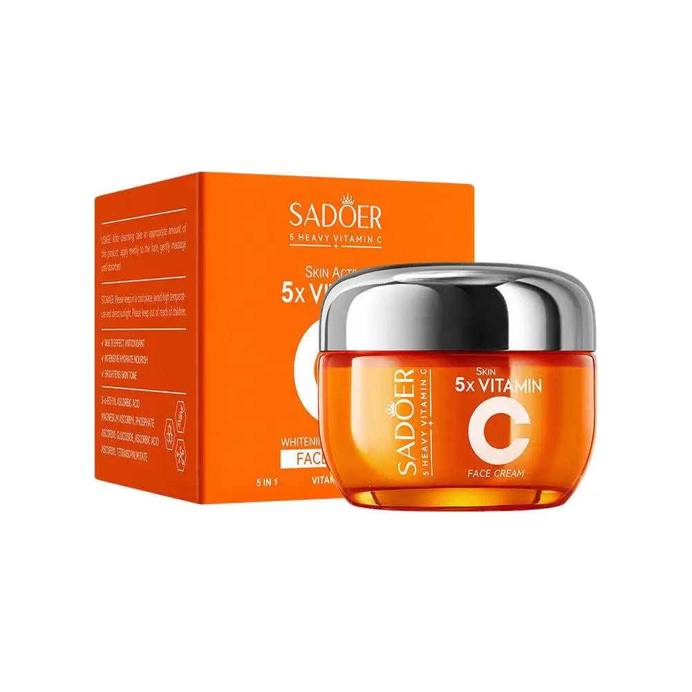 Vitamin C Firming&lifting Skincare Set Moisturizing Brightening Essence Revitalizing Skin Repair Serum Cream Korean Skincare