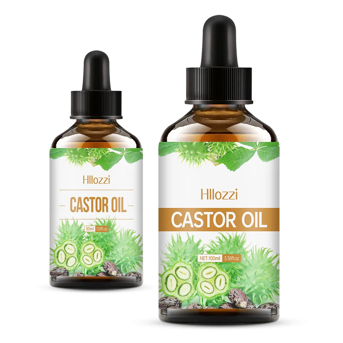 100ml/30ml castor oil pure essential oil skin care hair care can make hair smoother aromatherapy aromatherapy essential oil