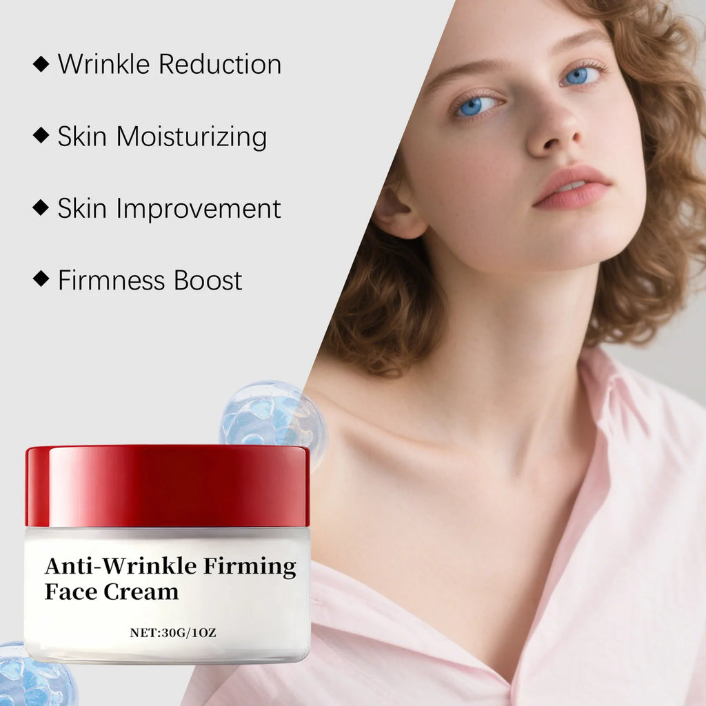 Korean Lifting Moisturizing Face Cream Hyaluronic Acid Water Smooth Skin Barrier Repair Lightweight Fade Wrinkles Cream