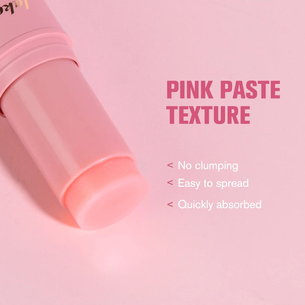 Korean Pink Hydrating Stick Extract Deep Hydrating Facial Skin Multi-functional Pink Balm Stick Skin Care Makeup Base Products