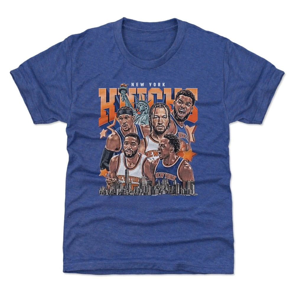 New York Knicks Member 100%cotton Creativity Tshirt 2026 Summer New New York High-Quality Men's Basketball Fashion Shirt