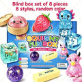 Advent Calendar Mystery Dumpling Squishy Blind Box Soft Fidget Slow Rise 24Day Countdown Calendar Xmas Party Gift Anxiety Relief