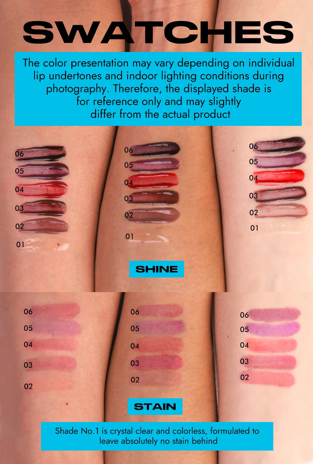 Mini Velvet Matte Lip Gloss Set, 3pc/4pcs Non-Fading, Non-Stick Cup, Long-Lasting Fruit Scented Lip Tint, Smooth and Lightweight